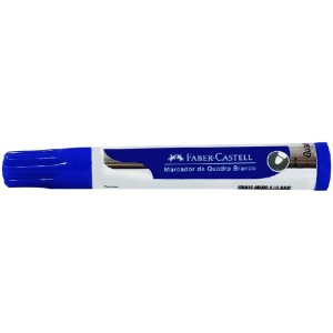 MARCADOR QUADRO BRANCO AZUL FABER CASTELL