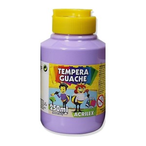 TINTA GUACHE 250ML LILAS 528 ACRILEX