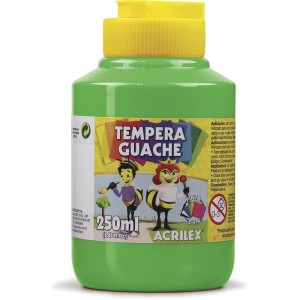 TINTA GUACHE 250ML VERDE FOLHA 510 ACRILEX