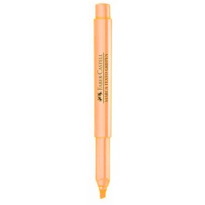 CANETA MARCA TEXTO GRIFPEN LARANJA PASTEL FABER-CASTELL