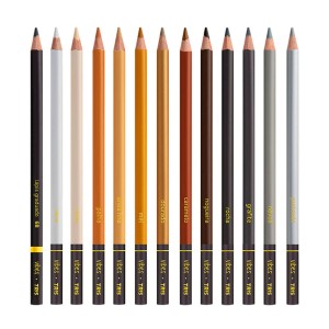 LAPIS DE COR TRIS TONS ESCANDINAVOS 12 CORES TRIS