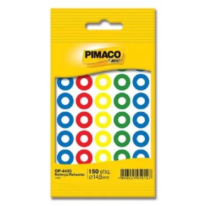 REFORÇO ADESIVO COLORIDO OP-4433 PIMACO
