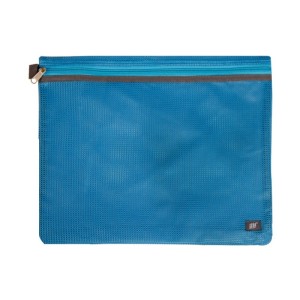 PASTA ZÍPER COLORS C/ COSTURA REFORÇADA 270X350MM AZUL YES