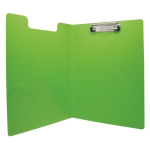 PRANCHETA COM CAPA A4 ECOSTRIPE OPACA VERDE YES