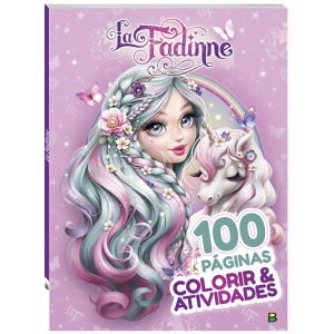 LIVRO COLORIR & ATIVIDADES LA FADINNE 100 PÁG. BRASILEITURA