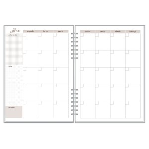 PLANNER COMPACTO MENSAL POÁ FINA IDEIA
