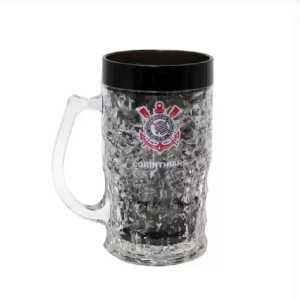 CANECA GEL ISOLANTE TÉRMICO 400ML CORINTHIANS MILENO