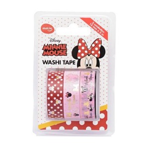 WASHI TAPE MINNIE BT/3 MOLIN