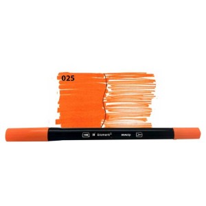 CANETA BRUSH DUALTIP COM PONTA PINCEL E EXTRA FIN 025 YES