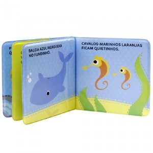 LIVRO DE BANHO AMIGUINHOS DO MAR TODOLIVRO