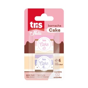 BORRACHA CAKE HOLIC C/2 TRIS