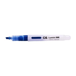 MARCA TEXTO INK AZUL LUMINI CIS
