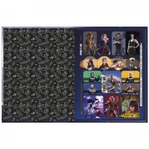 CADERNO BROCHURA CD UNIV FREE FIRE 80 FLS TILIBRA