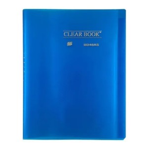 PASTA CATÁLOGO A4 CLEARBOOK 40FLS AZUL YES