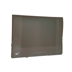 PASTA ELÁSTICO 20MM TRANSPARENTE OFÍCIO FUMÊ FOSCO YES