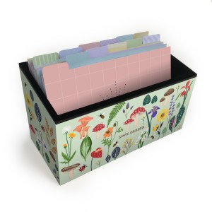 FICHÁRIO DE MESA LOVE GARDEN FINA IDEIA