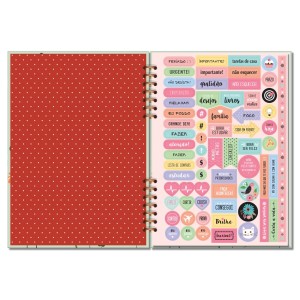 PLANNER COMPACTO MENSAL LOVE GARDEN FINA IDEIA