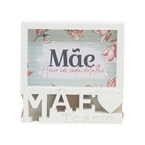 PORTA RETRATO 10X15 PLÁSTICO MÃE TE AMO SORTIDO