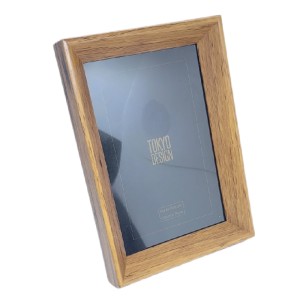 PORTA RETRATO 10X15CM MDF MADEIRA ESCURA