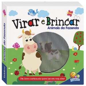 VIRAR E BRINCAR ANIMAIS DA FAZENDA TODOLIVRO