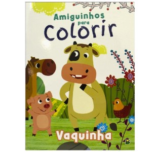 AMIGUINHOS PARA COLORIR VAQUINHA TODOLIVRO