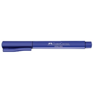 CANETA FINE PEN 0,4 AZUL FABER CASTELL