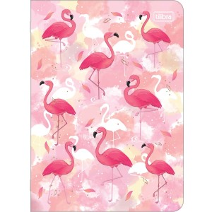 CADERNO GRAMPEADO FLEXÍVEL ALOHA 32 FOLHAS TILIBRA