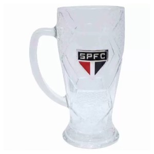 CANECA VIDRO 630ML SÃO PAULO MILENO