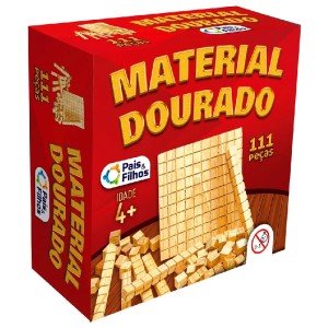MATERIAL DOURADO 111 PEÇAS MADEIRA PAIS & FILHOS