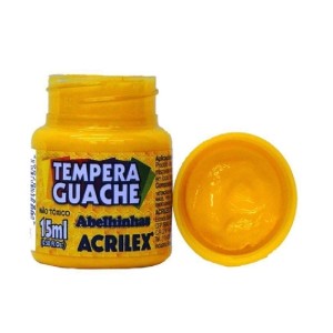 TINTA GUACHE 15 ML AMARELO OURO ACRILEX