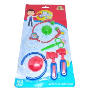 KIT MÉDICO 5 ACESSÓRIOS ART BRINK
