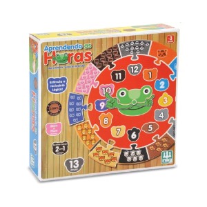 BRINQUEDO EDUCATIVO APRENDENDO AS HORAS