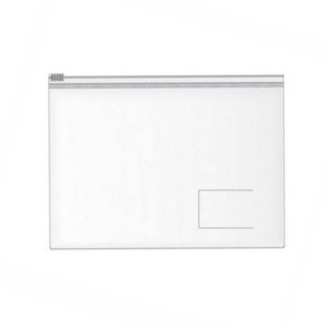 PASTA PVC ZIP COM VISOR 23,5X33CM ACP