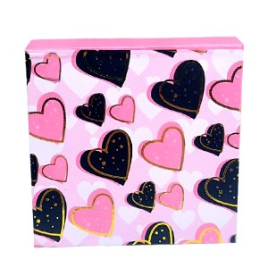 MINI BLOCO DE ANOTAÇÃO ESTAMPADO CORAÇÃO 68 FOLHAS