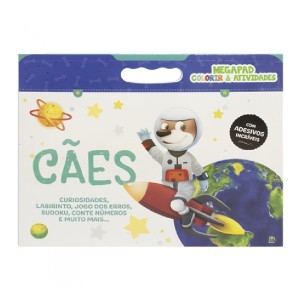 MEGAPAD COLORIR&ATIVIDADES CÃES TODOLIVRO
