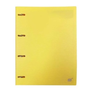 FICHÁRIO 96 FOLHAS E 5 DIV AMARELO A4 YES