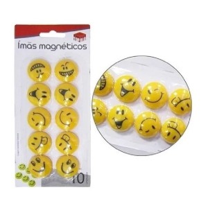 JOGO DE IMÃ SMILE 10 UNIDADES