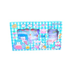 WASHI TAPE COM 9FLS DE ADESIVO BEAR