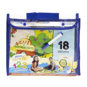  ESCOLINHA LIVRO + TAPETE PROCURE E ACHE NÚMEROS - TODOLIVRO