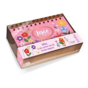 BLOCO PRESENTE MÃE FLORES FINA IDEIA