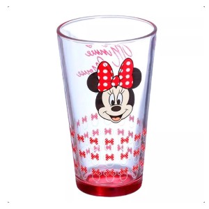 COPO DE VIDRO INCAN 500ML MINNIE MOUSE ZONA CRIATIVA