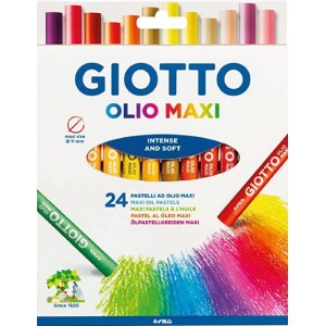 GIZ PASTEL OLEOSO GIOTTO OLIO MAXI 24 CORES