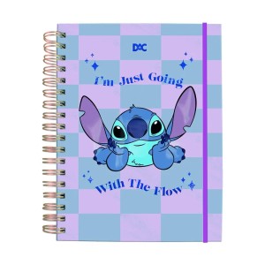 CADERNO SMART MINI STITCH 10DIV 80FLS DAC