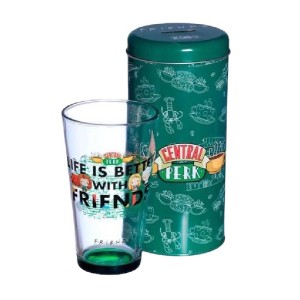 COPO COM COFRE CENTRAL PERK - FRIENDS ZONACRIATIVA