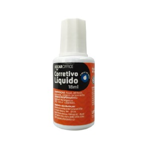 CORRETIVO LÍQUIDO 18ML JOCAR OFFICE