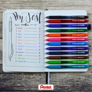 CANETA RETRÁTIL ENERGEL-X 0.5 AZUL PENTEL