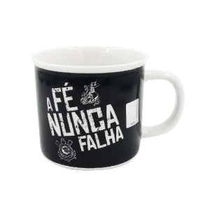 CANECA CORINTHIANS A FÉ NUNCA FALHA 350ML MILENO