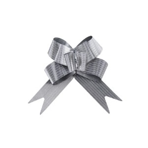 LAÇO PRONTO PRATA 10PCS 32X510MM