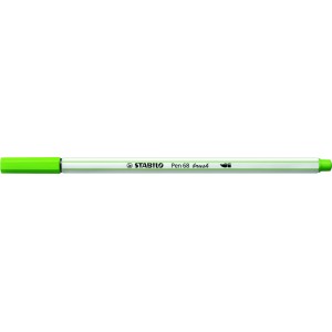 CANETA BRUSH PEN 68 VERDE MAÇÃ 568/33 STABILO
