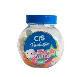 BORRACHA FANTASIA MINI SONHO 20 UNID CIS